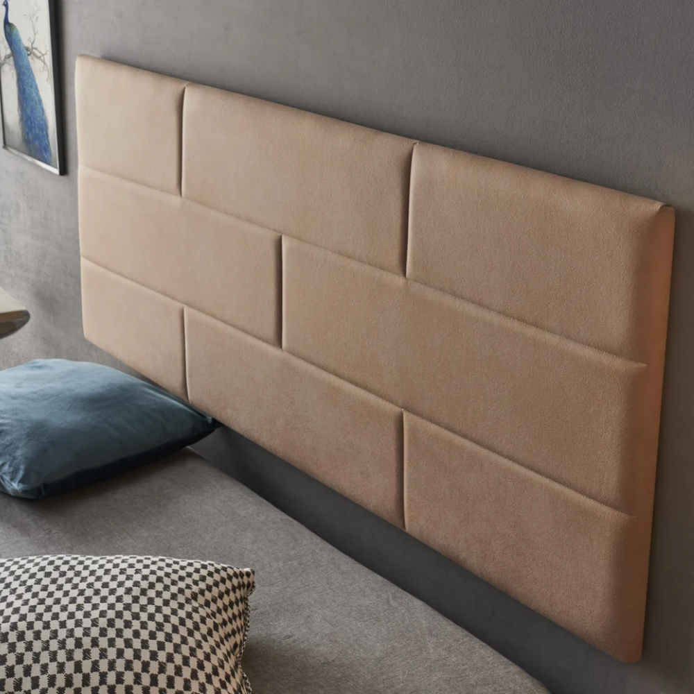 Brick Wall Fabric Headboard