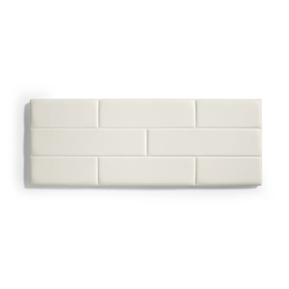 Wall Bricks Faux Leather Headboard