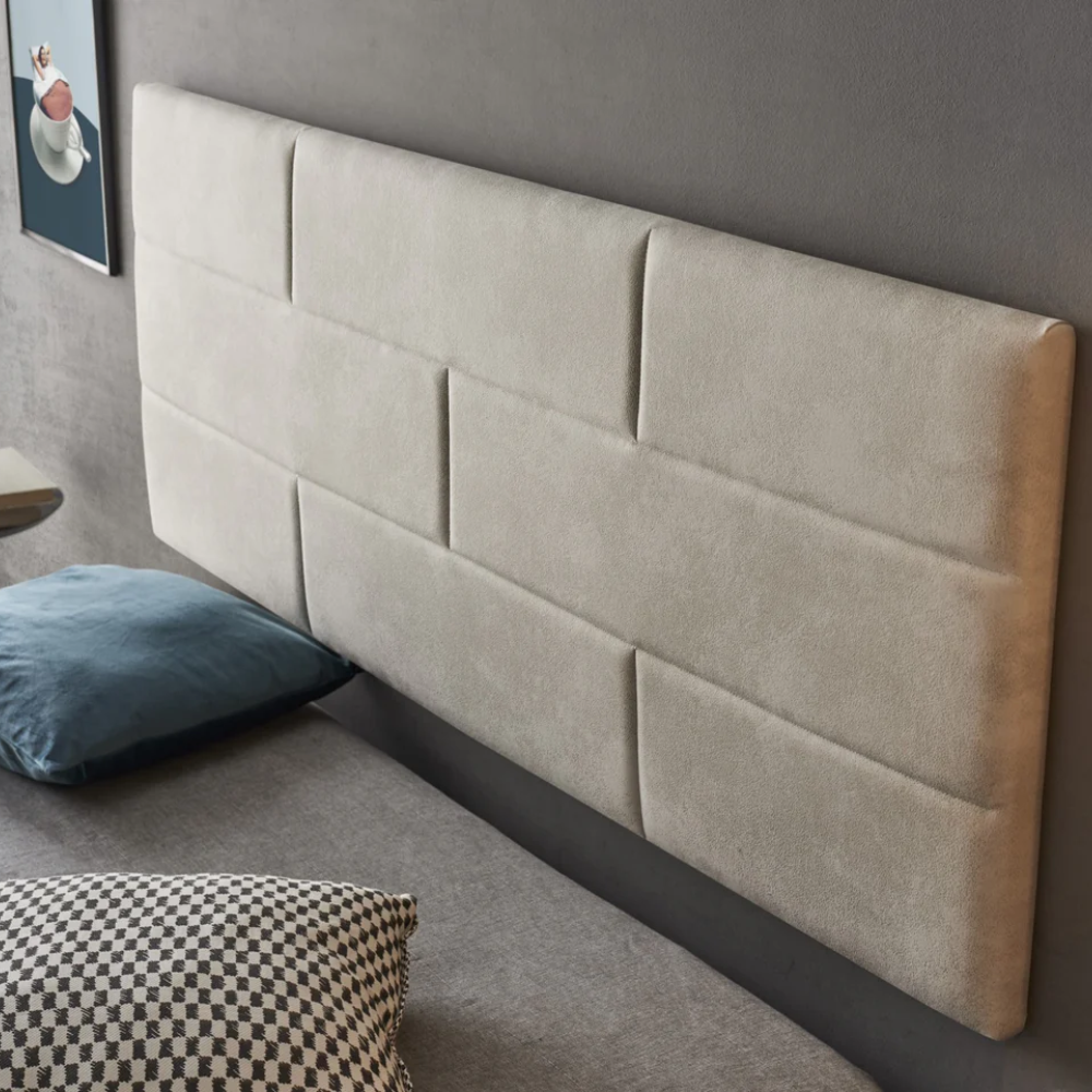 Brick Wall Fabric Headboard