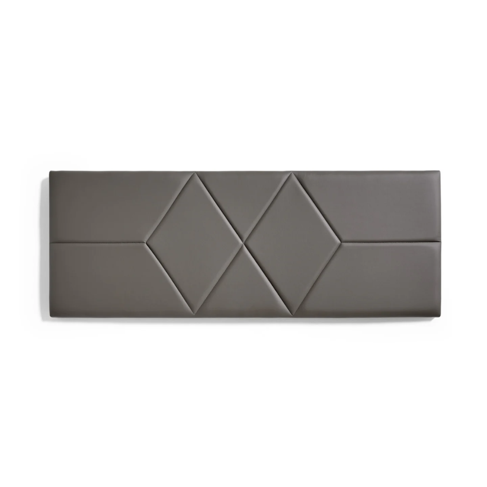 Diamond Headboard Faux Leather