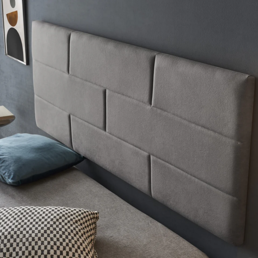 Brick Wall Fabric Headboard