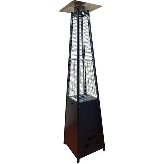 Pyramid Gas Patio Heater Black Powder Coated